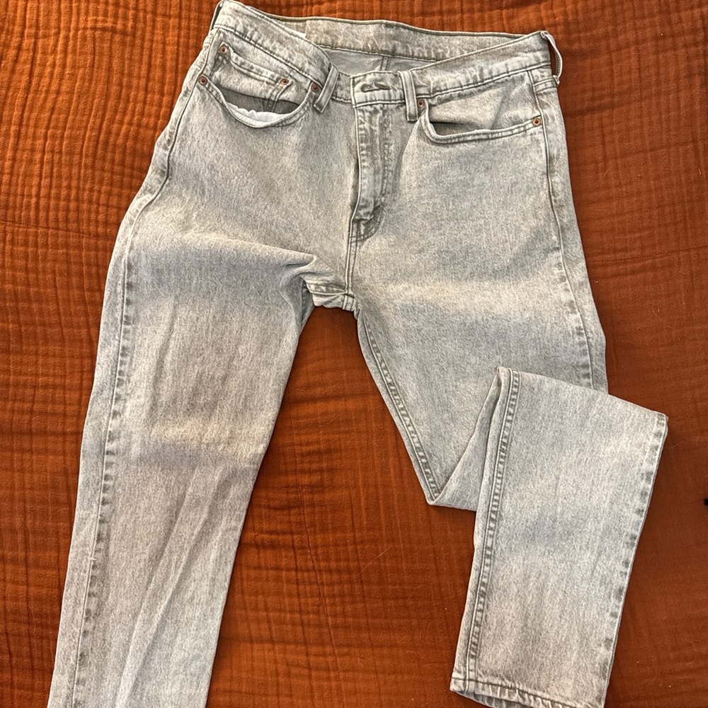 Levi's Men's Tan Slim Straight Jeans